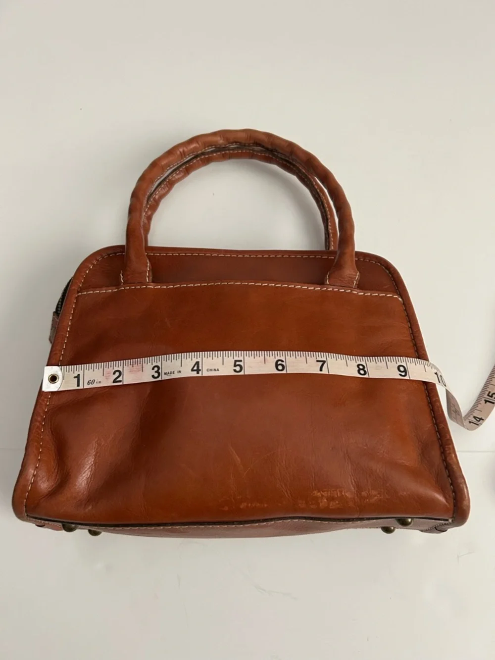 Patricia Nash Tooled Leather Satchel Purse